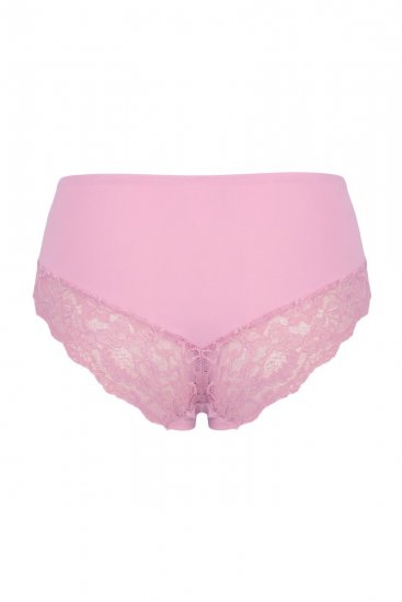 Ulla Popken 851165 Bóxer con encaje Rosa - Bragas - 