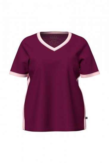 Ulla Popken 851245 Pijama Rojo baya - Pijamas/ropa de estar en casa - 