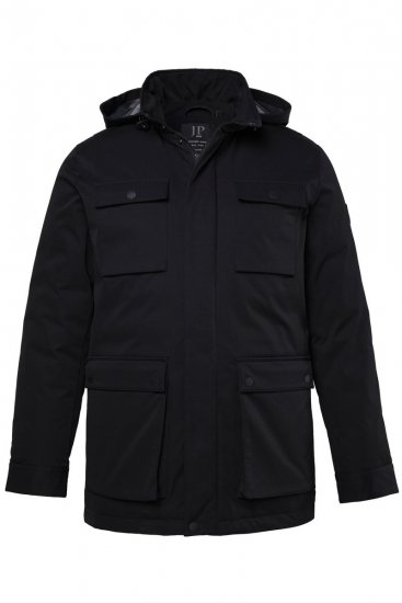 JP1880 851351 Chaqueta funcional con capucha Negro - Chaquetas - Chaquetas Tallas Grandes 2XL-8XL