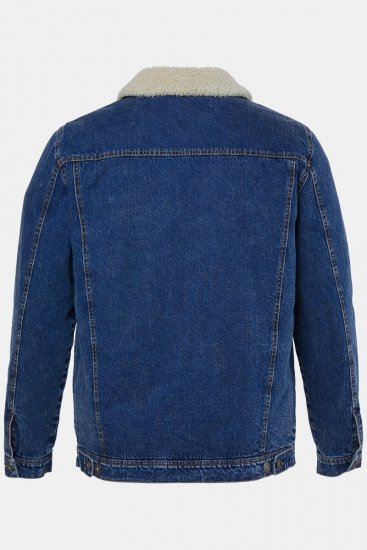 JP1880 851363 Chaqueta vaquera con forro de borreguito Azul denim - Chaquetas - Chaquetas Tallas Grandes 2XL-8XL