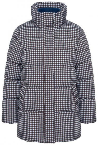 Ulla Popken 851438 Chaqueta acolchada HYPRAR en línea A Verde oscuro - Chaquetas - Chaquetas para mujer en tallas grandes
