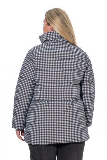 Ulla Popken 851438 Chaqueta acolchada HYPRAR en línea A Verde oscuro - Chaquetas - Chaquetas para mujer en tallas grandes