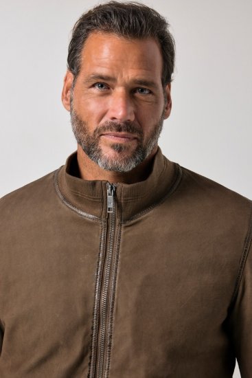 JP1880 851511 Chaqueta de ante de cordero Marrón - Chaquetas - Chaquetas Tallas Grandes 2XL-8XL