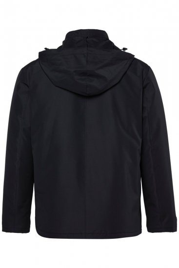Men+ 552 Chaqueta con capucha y forro ligero Negro - Chaquetas - Chaquetas Tallas Grandes 2XL-8XL