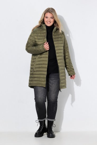 Ulla Popken 851560 Chaqueta técnica Verde oliva - Chaquetas - Chaquetas para mujer en tallas grandes