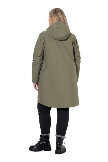 Ulla Popken 851560 Chaqueta técnica Verde oliva - Chaquetas - Chaquetas para mujer en tallas grandes