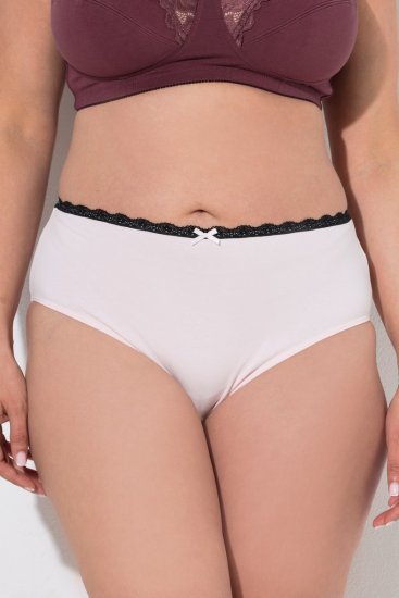 Ulla Popken 851711 Bragas de flores pack de 5 Marrón - Bragas - 
