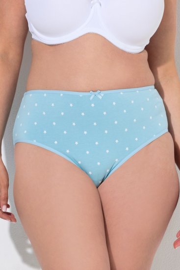 Ulla Popken 851714 Bragas con estampado pack de 5 Negro - Bragas - 