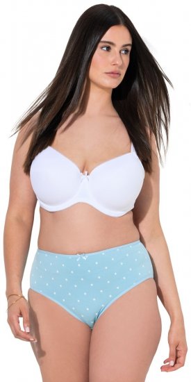 Ulla Popken 851714 Bragas con estampado pack de 5 Negro - Bragas - 