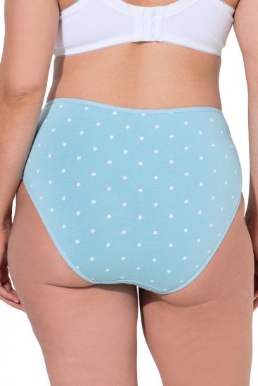 Ulla Popken 851714 Bragas con estampado pack de 5 Negro - Bragas - 