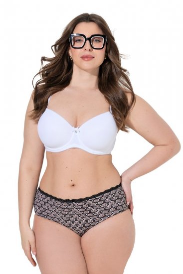 Ulla Popken 851730 Bragas con estampado pack de 5 Beige - Bragas - 