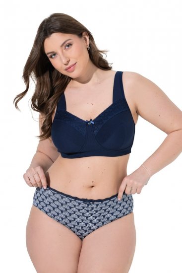 Ulla Popken 851730 Bragas con estampado pack de 5 Azul claro - Bragas - 