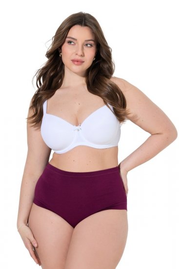 Ulla Popken 851736 Bragas de talle alto pack de 3 Negro - Bragas - 