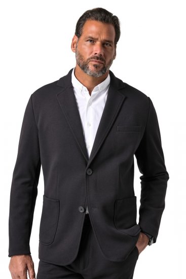 JP1880 Naples Flexnamic Blazer de punto Negro - Trajes - Trajes 2XL-8XL