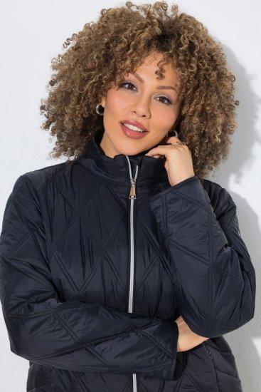 Ulla Popken 851777 Chaqueta acolchada Negro - Chaquetas - Chaquetas para mujer en tallas grandes