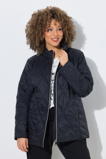 Ulla Popken 851777 Chaqueta acolchada Negro - Chaquetas - Chaquetas para mujer en tallas grandes