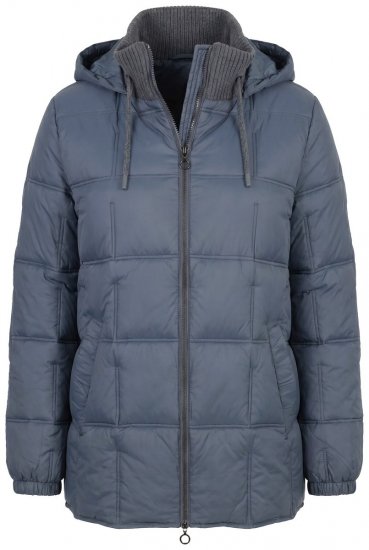 Ulla Popken 851791 Chaqueta acolchada Azul marino - Chaquetas - Chaquetas para mujer en tallas grandes