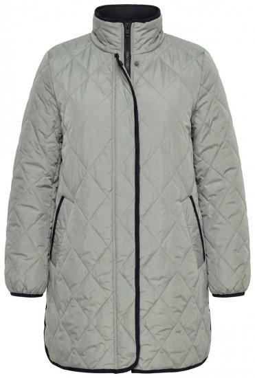 Ulla Popken 851792 Chaqueta impermeable Verde oliva - Chaquetas - Chaquetas para mujer en tallas grandes