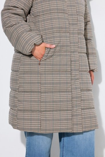 Ulla Popken 851801 Abrigo acolchado Blanco roto - Abrigos - Abrigos de talla grande