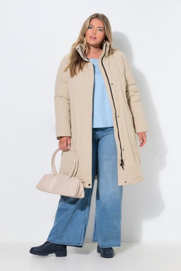 Ulla Popken 851811 Abrigo acolchado Beige - Abrigos - Abrigos de talla grande
