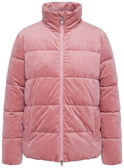 Ulla Popken 851819 Chaqueta de pana Rosa palo - Chaquetas - Chaquetas para mujer en tallas grandes