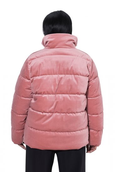 Ulla Popken 851819 Chaqueta de pana Rosa palo - Chaquetas - Chaquetas para mujer en tallas grandes
