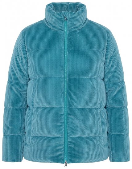 Ulla Popken 851819 Chaqueta de pana Gris - Chaquetas - Chaquetas para mujer en tallas grandes