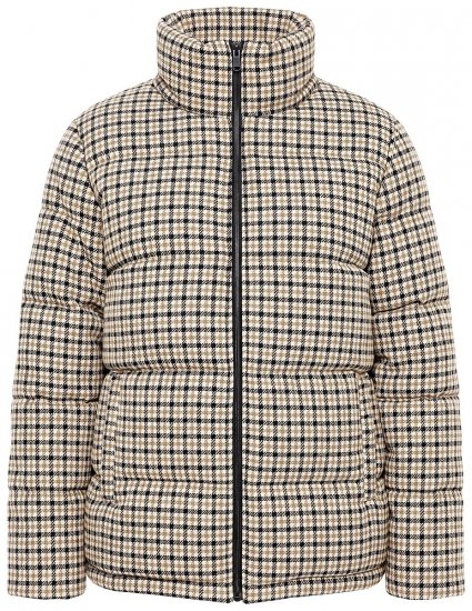 Ulla Popken 851822 Abrigo acolchado Blanco roto - Abrigos - Abrigos de talla grande