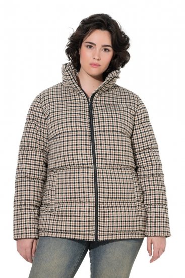 Ulla Popken 851822 Abrigo acolchado Blanco roto - Abrigos - Abrigos de talla grande