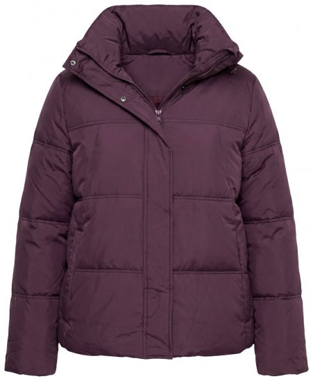 Ulla Popken 851832 Chaqueta acolchada Marrón - Chaquetas - Chaquetas para mujer en tallas grandes