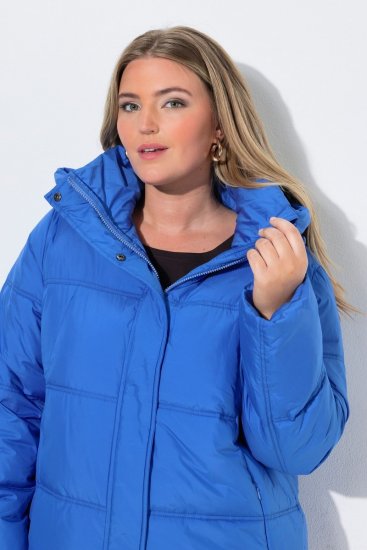 Ulla Popken 851832 Chaqueta acolchada Petróleo - Chaquetas - Chaquetas para mujer en tallas grandes
