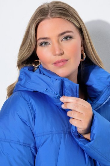 Ulla Popken 851832 Chaqueta acolchada Petróleo - Chaquetas - Chaquetas para mujer en tallas grandes