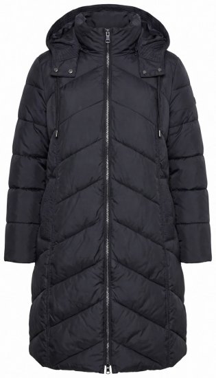 Ulla Popken 851842 Abrigo acolchado Negro - Abrigos - Abrigos de talla grande