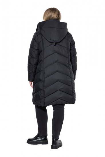 Ulla Popken 851842 Abrigo acolchado Negro - Abrigos - Abrigos de talla grande