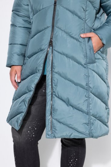 Ulla Popken 851842 Abrigo acolchado Caqui - Abrigos - Abrigos de talla grande