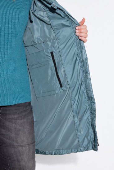 Ulla Popken 851842 Abrigo acolchado Caqui - Abrigos - Abrigos de talla grande