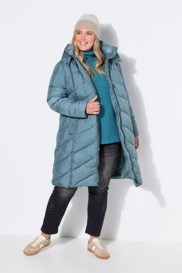 Ulla Popken 851842 Abrigo acolchado Caqui - Abrigos - Abrigos de talla grande