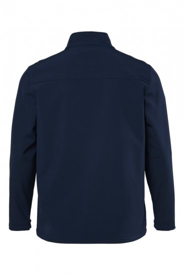 Men+ 868 Chaqueta softshell con forro polar Azul marino - Chaquetas - Chaquetas Tallas Grandes 2XL-8XL