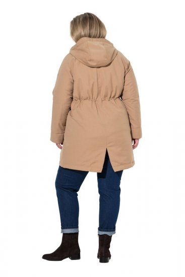Ulla Popken 852028 Parka Beige - Abrigos - Abrigos de talla grande