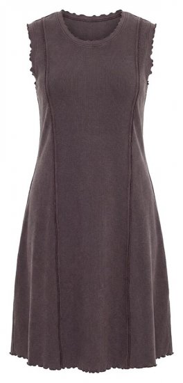 Ulla Popken 852190 Vestido de jersey Marrón caoba - Vestidos de verano - Vestidos de verano tallas grandes
