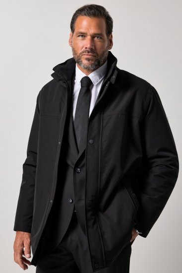 JP1880 852348 Chaqueta business impermeable Negro TALL - TALL chaquetas - Chaquetas TALL para hombre alto