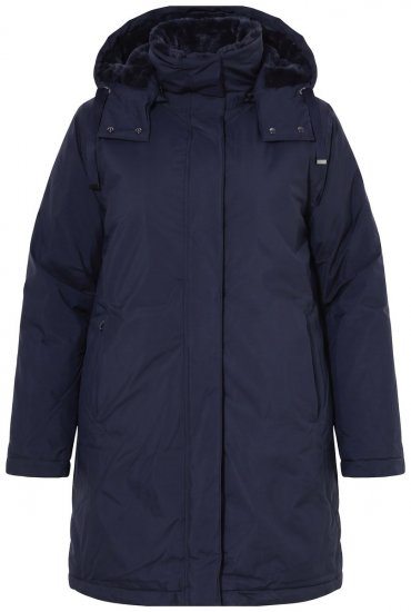Ulla Popken 852386 Chaqueta técnica Azul marino - Chaquetas - Chaquetas para mujer en tallas grandes