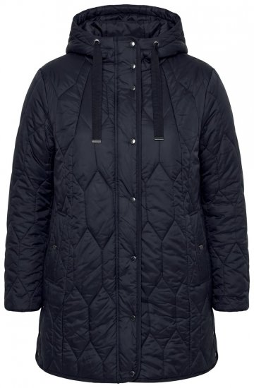 Ulla Popken 852413 Chaqueta acolchada Negro - Chaquetas - Chaquetas para mujer en tallas grandes
