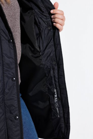 Ulla Popken 852413 Chaqueta acolchada Negro - Chaquetas - Chaquetas para mujer en tallas grandes
