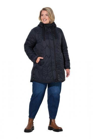 Ulla Popken 852413 Chaqueta acolchada Negro - Chaquetas - Chaquetas para mujer en tallas grandes