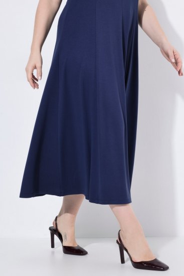 Ulla Popken 852680 Vestido de noche Azul marino - Vestidos de noche - Vestidos de fiesta de gran talla