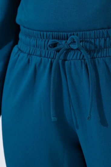 Ulla Popken 852725 Pantalón de estar en casa Petróleo - Pijamas/ropa de estar en casa - 