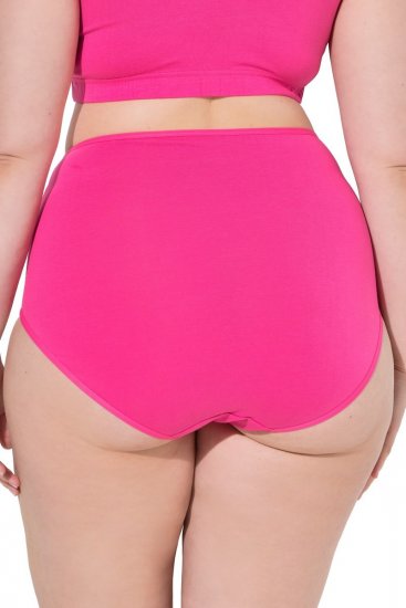 Ulla Popken 852761 Bragas de rayas de talle alto pack de 5 Petróleo - Bragas - 