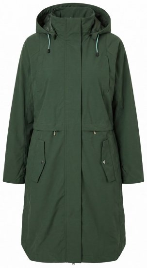 Ulla Popken 852901 Abrigo técnico Verde oliva - Abrigos - Abrigos de talla grande