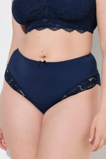 Ulla Popken 852930 Bragas con encaje Azul marino - Bragas - 